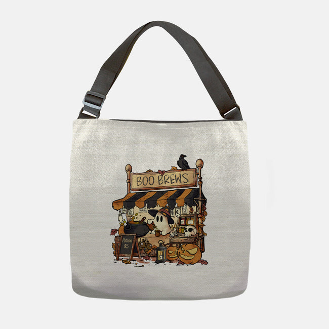 Boo Brews-None-Adjustable Tote-Bag-fanfabio