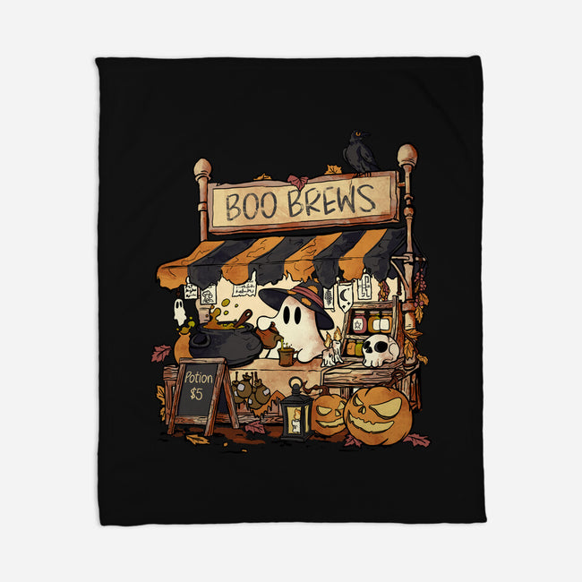 Boo Brews-None-Fleece-Blanket-fanfabio