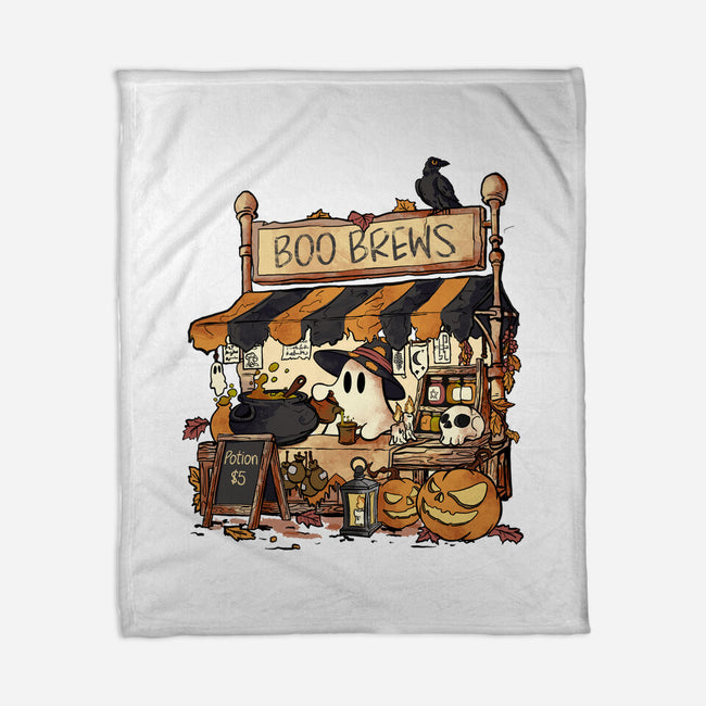 Boo Brews-None-Fleece-Blanket-fanfabio