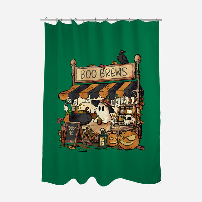 Boo Brews-None-Polyester-Shower Curtain-fanfabio