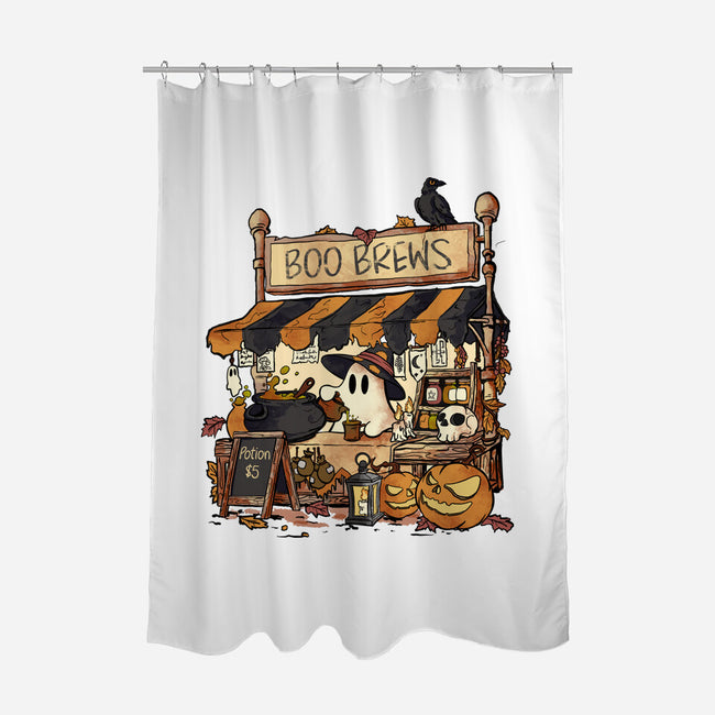 Boo Brews-None-Polyester-Shower Curtain-fanfabio