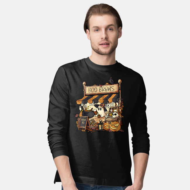 Boo Brews-Mens-Long Sleeved-Tee-fanfabio