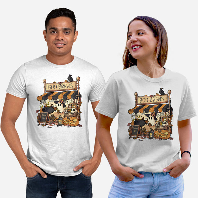 Boo Brews-Unisex-Basic-Tee-fanfabio