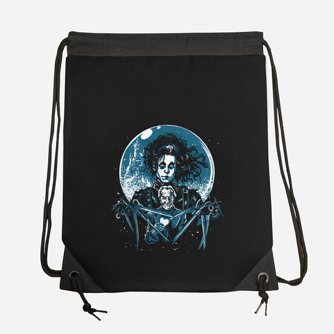 Edward's Heart-None-Drawstring-Bag-zascanauta