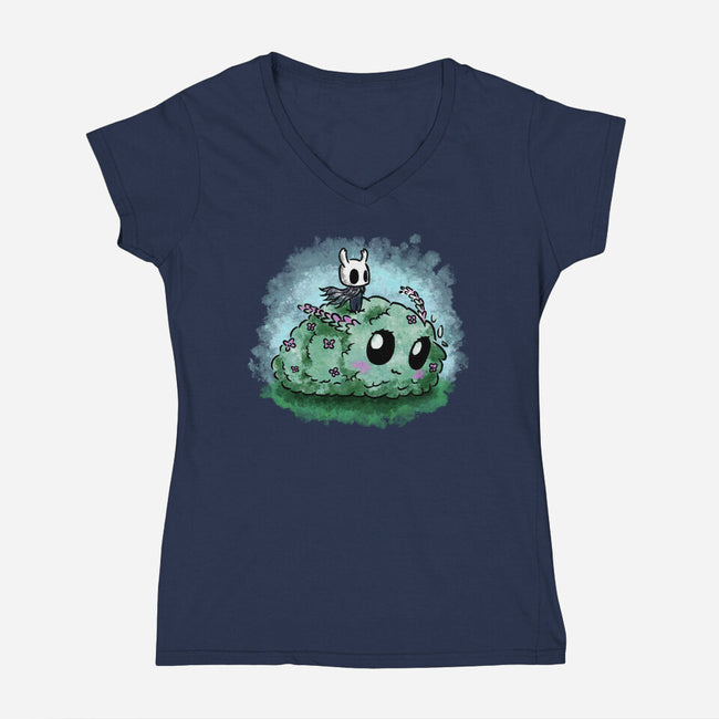 Take A Ride-Womens-V-Neck-Tee-nickzzarto