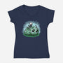 Take A Ride-Womens-V-Neck-Tee-nickzzarto
