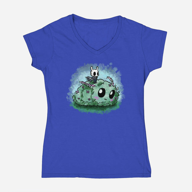 Take A Ride-Womens-V-Neck-Tee-nickzzarto