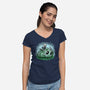 Take A Ride-Womens-V-Neck-Tee-nickzzarto