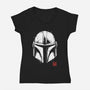 Bounty Ink-Womens-V-Neck-Tee-retrodivision