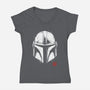 Bounty Ink-Womens-V-Neck-Tee-retrodivision