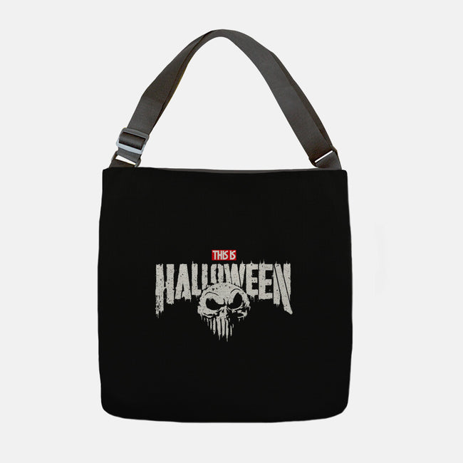 Punisher Skellington-None-Adjustable Tote-Bag-teesgeex