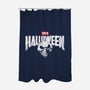 Punisher Skellington-None-Polyester-Shower Curtain-teesgeex