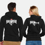 Punisher Skellington-Unisex-Zip-Up-Sweatshirt-teesgeex