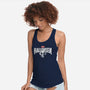 Punisher Skellington-Womens-Racerback-Tank-teesgeex