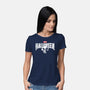 Punisher Skellington-Womens-Basic-Tee-teesgeex
