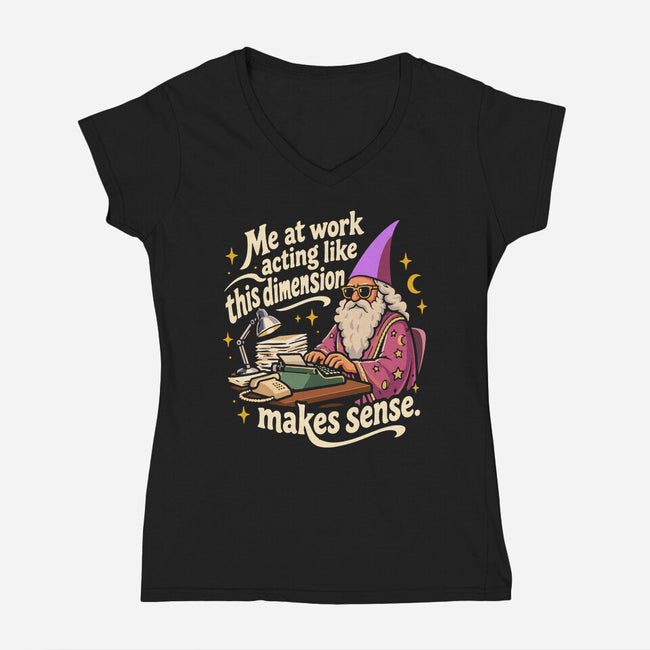 This Dimension-Womens-V-Neck-Tee-Diego Gurgell