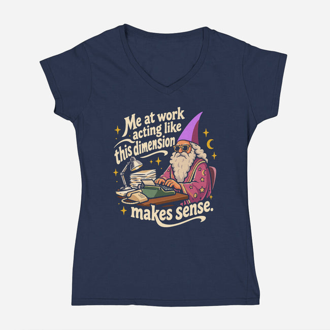 This Dimension-Womens-V-Neck-Tee-Diego Gurgell