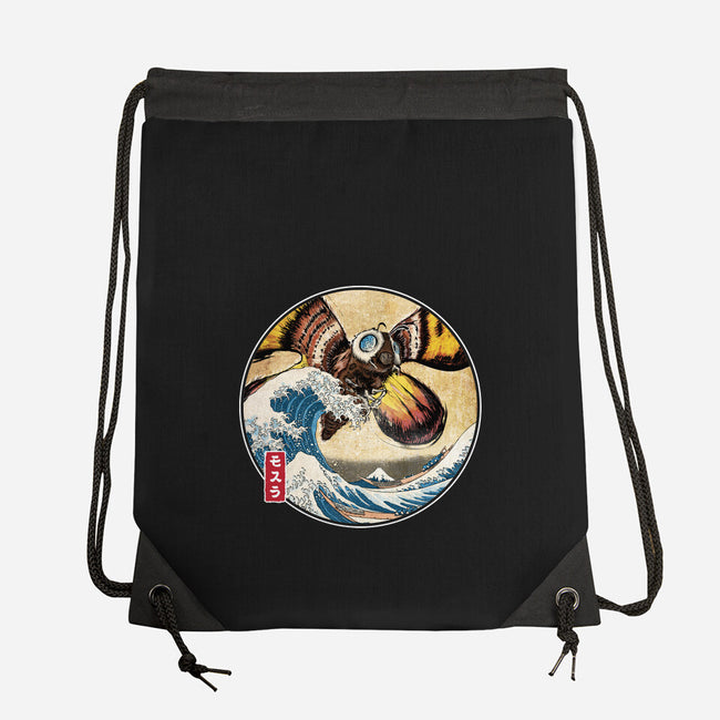 The Great Giant Moth Off-None-Drawstring-Bag-DrMonekers