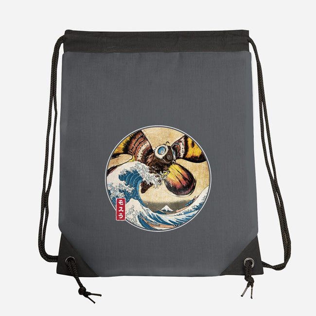 The Great Giant Moth Off-None-Drawstring-Bag-DrMonekers