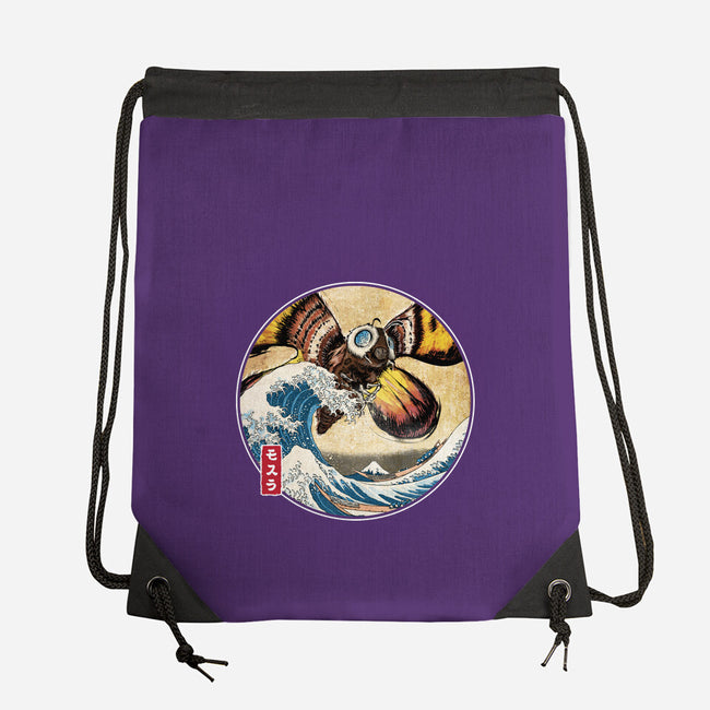 The Great Giant Moth Off-None-Drawstring-Bag-DrMonekers