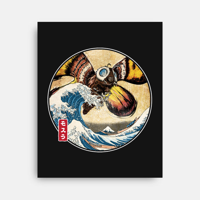 The Great Giant Moth Off-None-Stretched-Canvas-DrMonekers