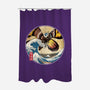 The Great Giant Moth Off-None-Polyester-Shower Curtain-DrMonekers
