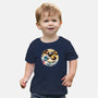 The Great Giant Moth Off-Baby-Basic-Tee-DrMonekers