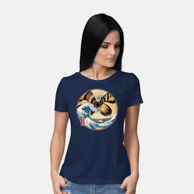 The Great Giant Moth Off-Womens-Basic-Tee-DrMonekers