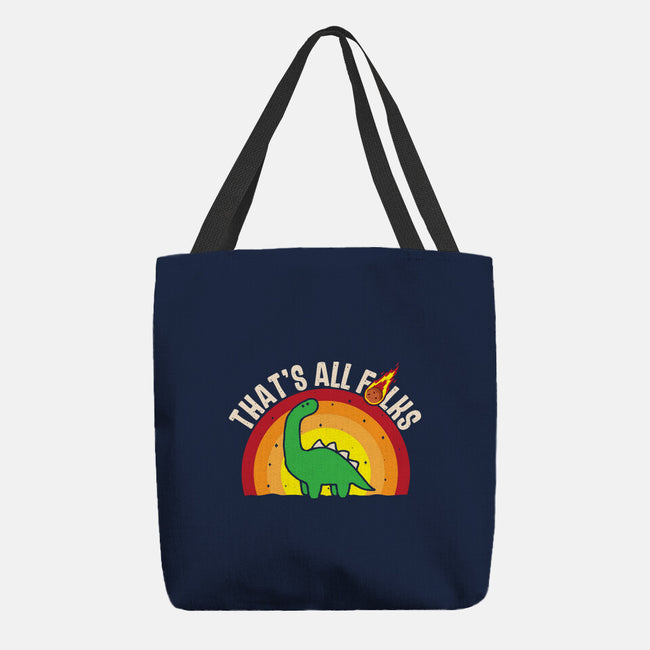 That's All Folks-None-Basic Tote-Bag-turborat14