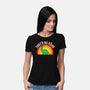 That's All Folks-Womens-Basic-Tee-turborat14
