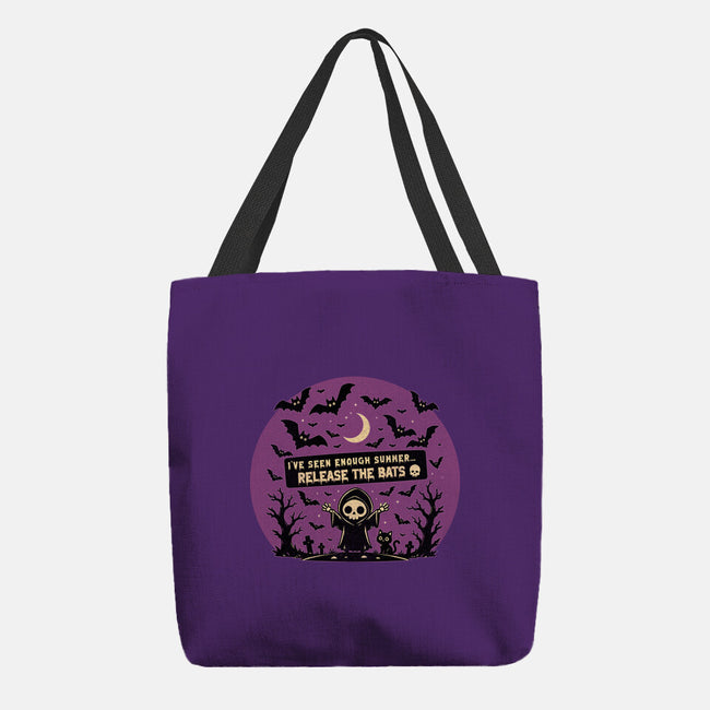Release The Bats-None-Basic Tote-Bag-benyamine12