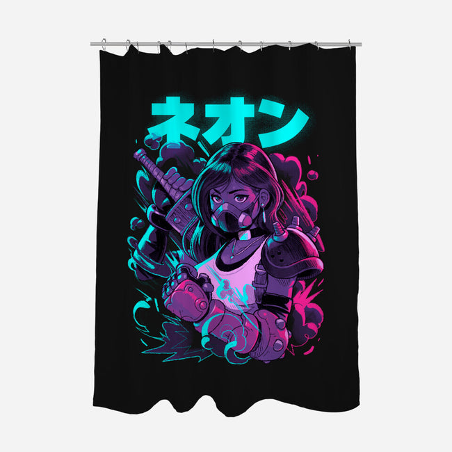 Final Neon-None-Polyester-Shower Curtain-Bruno Mota