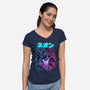 Final Neon-Womens-V-Neck-Tee-Bruno Mota