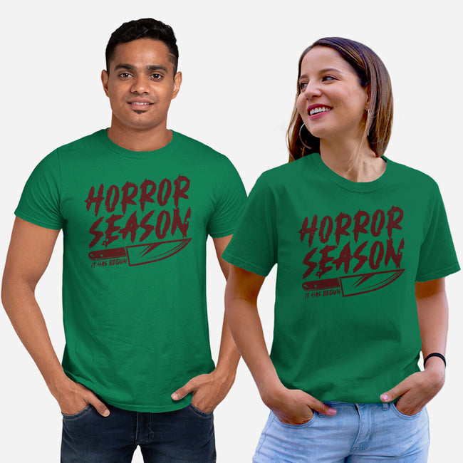 Horror Season-Unisex-Basic-Tee-piercek26