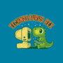 Technosaurus Rex-Womens-Fitted-Tee-erion_designs