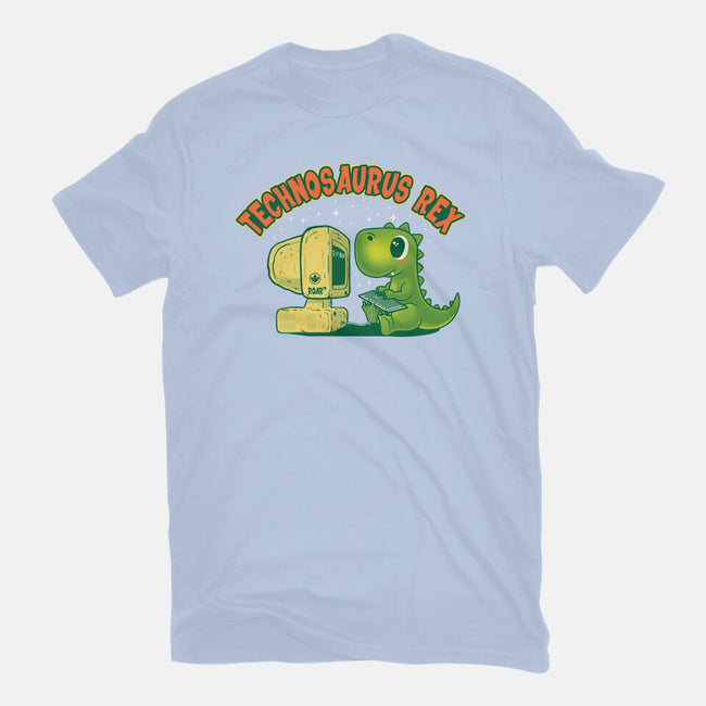 Technosaurus Rex-Womens-Basic-Tee-erion_designs