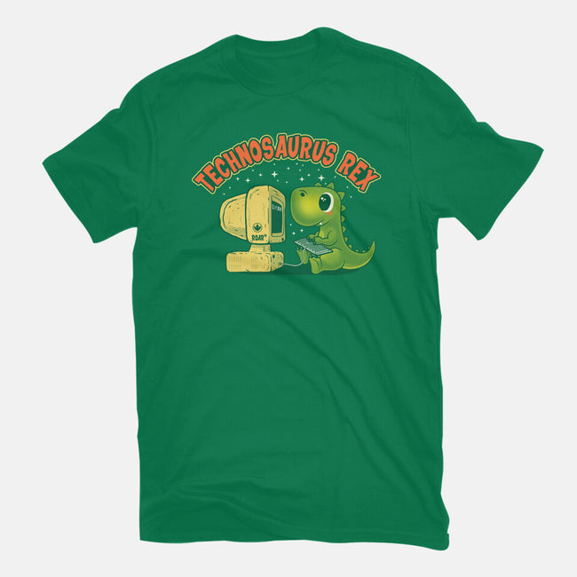 Technosaurus Rex-Unisex-Basic-Tee-erion_designs