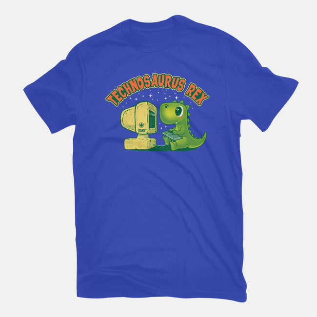 Technosaurus Rex-Mens-Heavyweight-Tee-erion_designs
