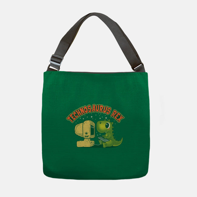 Technosaurus Rex-None-Adjustable Tote-Bag-erion_designs