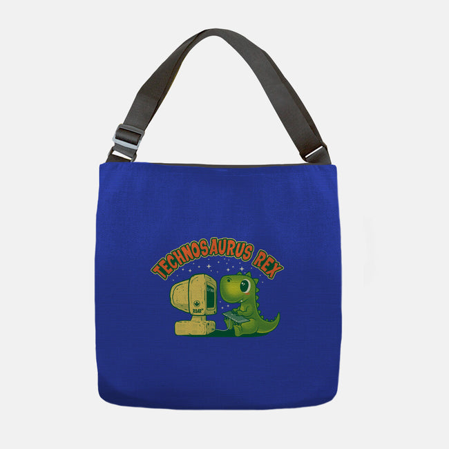 Technosaurus Rex-None-Adjustable Tote-Bag-erion_designs