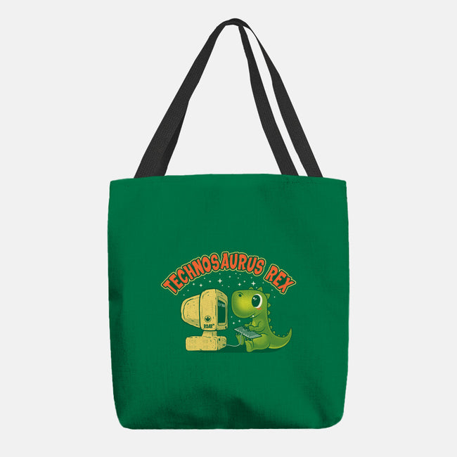 Technosaurus Rex-None-Basic Tote-Bag-erion_designs