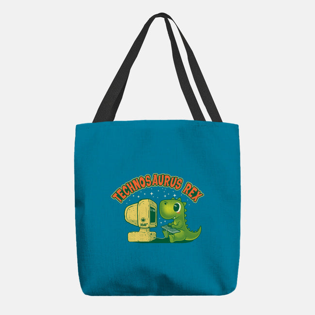 Technosaurus Rex-None-Basic Tote-Bag-erion_designs