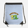 Technosaurus Rex-None-Drawstring-Bag-erion_designs