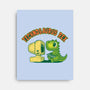 Technosaurus Rex-None-Stretched-Canvas-erion_designs