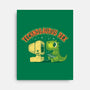 Technosaurus Rex-None-Stretched-Canvas-erion_designs