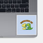 Technosaurus Rex-None-Glossy-Sticker-erion_designs