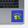Technosaurus Rex-None-Glossy-Sticker-erion_designs