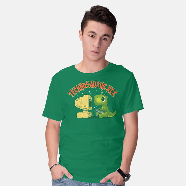 Technosaurus Rex-Mens-Basic-Tee-erion_designs
