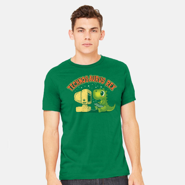 Technosaurus Rex-Mens-Heavyweight-Tee-erion_designs