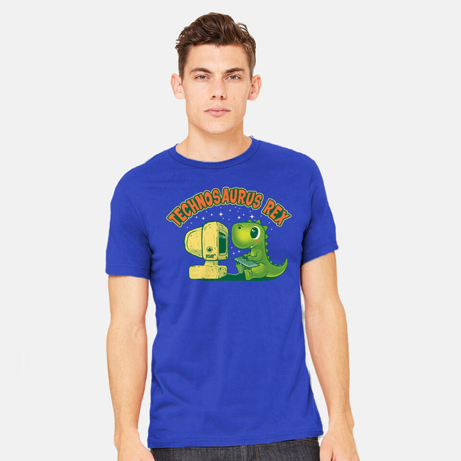 Technosaurus Rex-Mens-Heavyweight-Tee-erion_designs